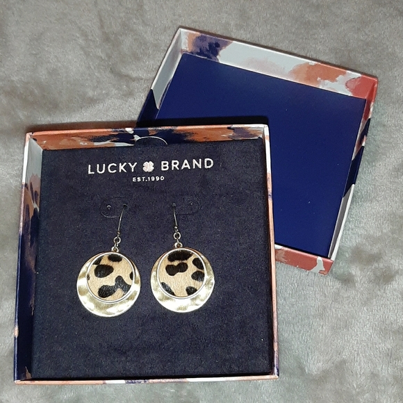 Lucky Brand Jewelry - Lucky brand print earrings